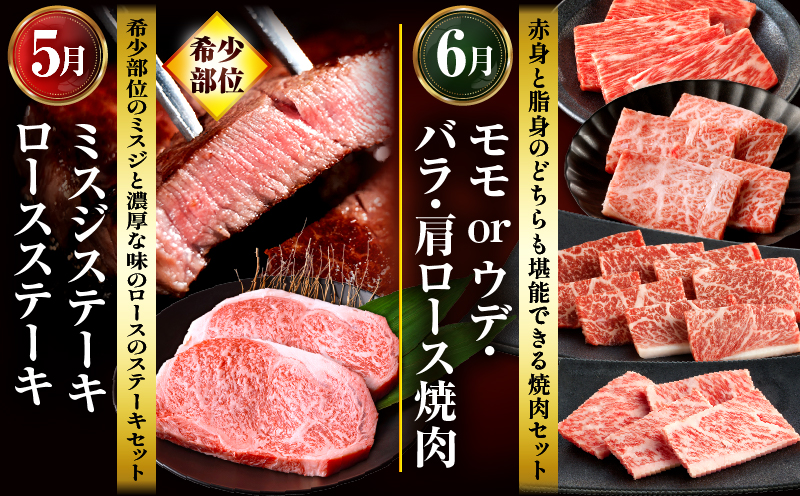 【全12回定期便】宮崎牛グランドセレクション_M132-T043-12-1