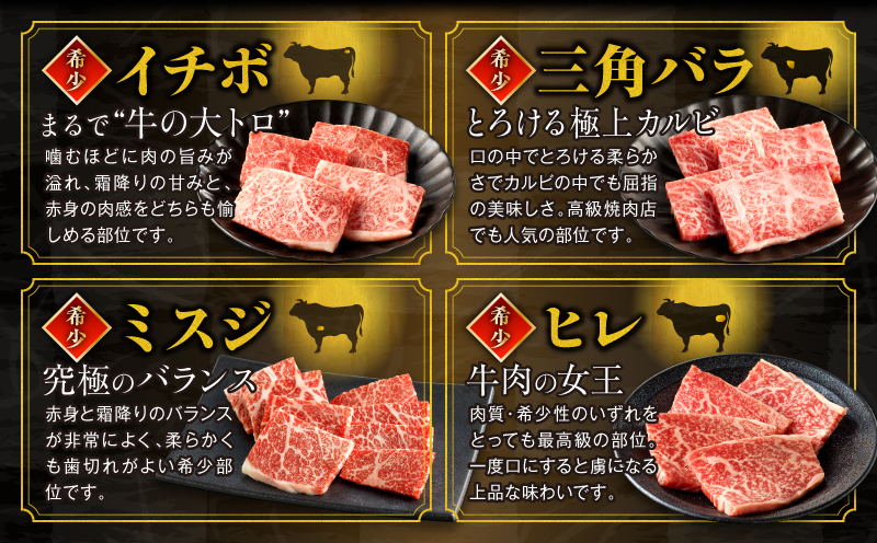 宮崎牛焼肉10種盛り合わせ_M132-067