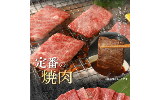 宮崎牛ウデモモバラ焼肉用各400g計1.2kg N0147-YC125