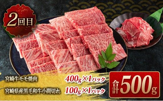 数量限定 3か月 お楽しみ 定期便 宮崎牛 スライス 焼肉 セット 総重量1.8kg 牛肉 黒毛和牛 ブランド牛 ミヤチク 国産 肩ロース モモ バラ ウデ 小間切れ 食品 おかず すき焼き しゃぶしゃぶ お祝 記念日 ご褒美 お取り寄せ グルメ 宮崎県 日南市 送料無料_MPHB1-25