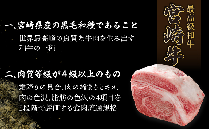 宮崎牛ロースステーキセット 計750g (250g×3)【mKU309-3】内閣総理大臣賞 和牛 霜降り肉 肩ロース 焼肉 きめ細やか 柔らかい 最高級 コクと旨み 大きな