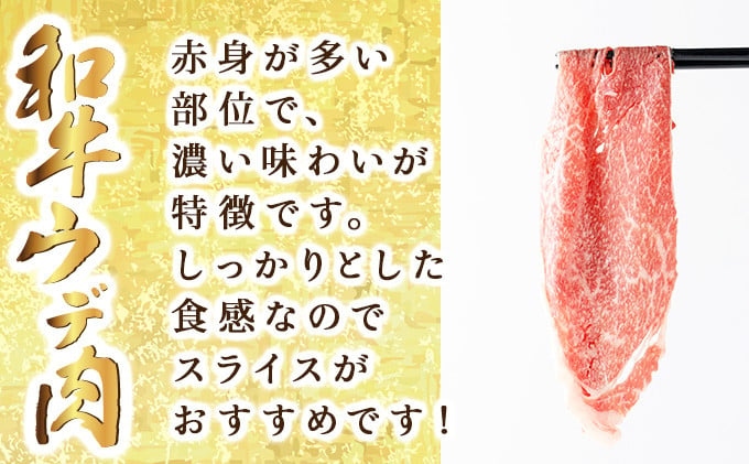 【数量限定】宮崎牛県産黒毛和牛 焼きしゃぶ！計1kg （宮崎県産黒毛和牛 ウデ 焼きしゃぶ 500g×2パック) ４〜５人用 牛肉 しゃぶしゃぶ 牛しゃぶ すき焼き スライス 薄切り 【ｍKU517】