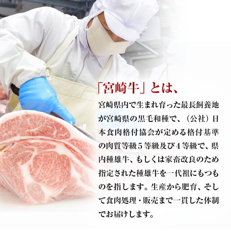 【宮崎牛】焼肉セット700g 内閣総理大臣賞４連続受賞<1.5-224>