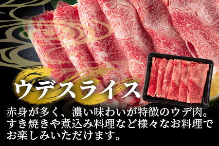 ＜宮崎牛(ウデ、モモ、バラ)のスライス 総量1.2kg＞ 《毎月数量限定》宮崎牛スライスセット【MI127-my】【ミヤチク】