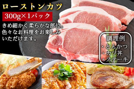 ＜宮崎県産豚肉詰め合わせセット 合計1.8kg＞