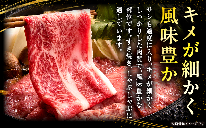 宮崎県産黒毛和牛(経産)肩ローススライス 1kg（500g×2）_b0752_my_x2