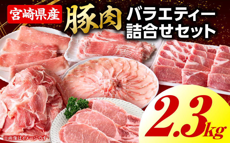 豚肉バラエティー詰合せセット 2.3kg_my085-013
