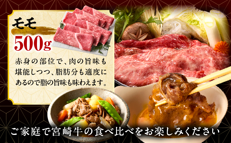 「畜産農家応援」宮崎牛 スライス3種セット（肩ロース・ウデ・モモ）合計1.5kg_b0378_my_ouen_x1