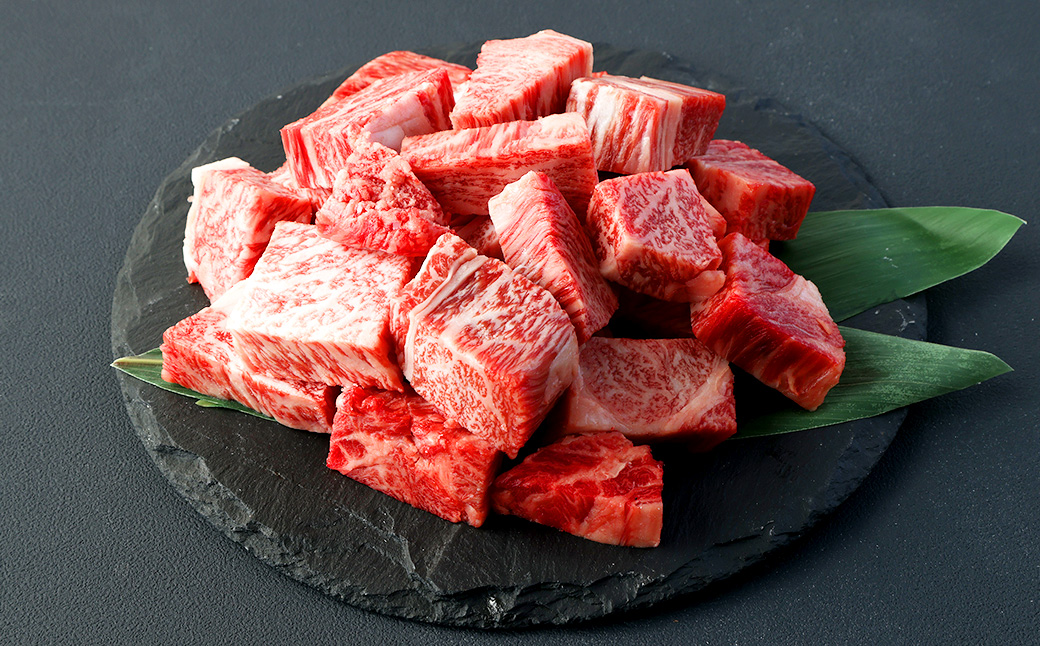 【4ヶ月定期便】＜宮崎牛ロースサイコロステーキ 500g（1パック：500g×4回）＞お申込みの翌月下旬頃に第一回目発送（12月は中旬頃） 牛肉 お肉 肉 和牛 新生活応援 卒業祝い 就職祝い 入学 卒業 お花見 引越し