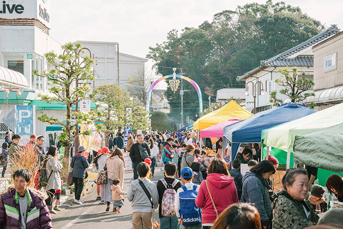 毎月第３日曜開催！「こゆ朝市」