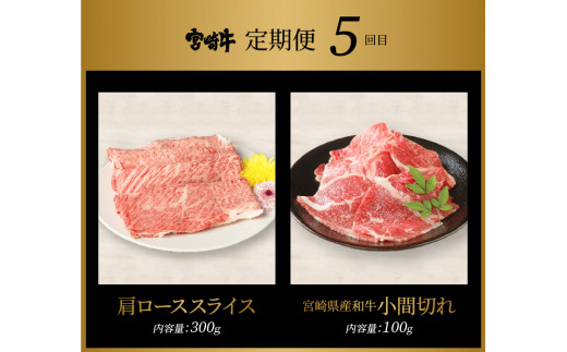 宮崎牛 焼肉とすきしゃぶ６回定期便 K18_T011_6