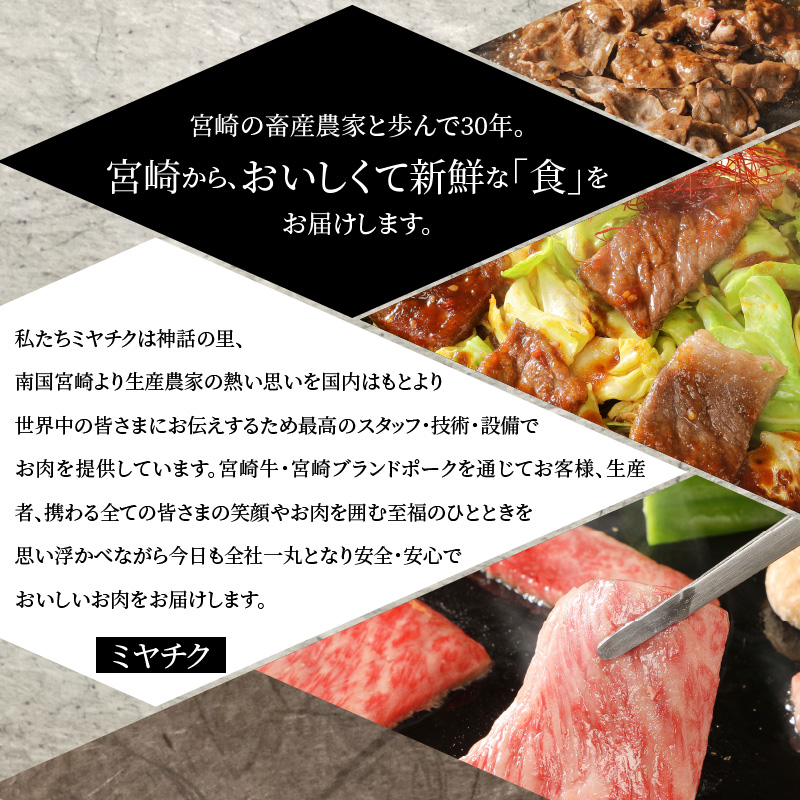宮崎牛 肩ロース焼肉600ｇ 宮崎県産和牛小間切れ200ｇ  K18_0035_6