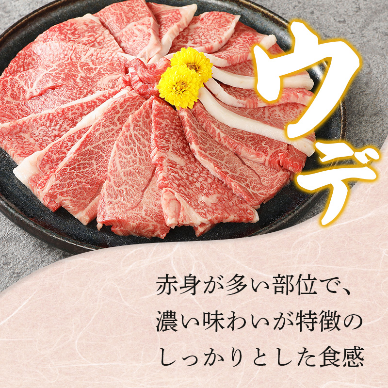 宮崎牛 ウデ モモ バラ 焼肉用 各400ｇ K18_0031_3