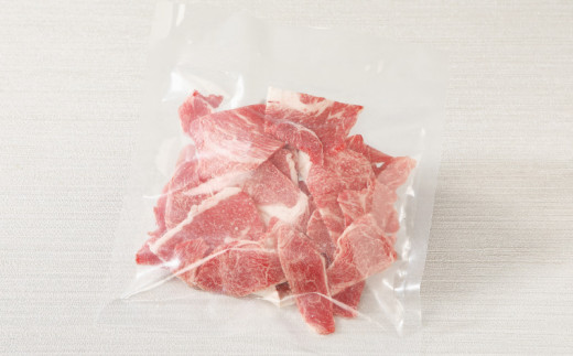 宮崎牛ウデ焼肉400ｇ　宮崎県産和牛小間切れ100ｇ K18_0025_4