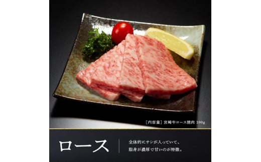 【令和6年11月発送】 宮崎牛 焼肉 ６種食べ比べセット 選べる発送月 肉 牛 牛肉 国産 黒毛和牛 BBQ