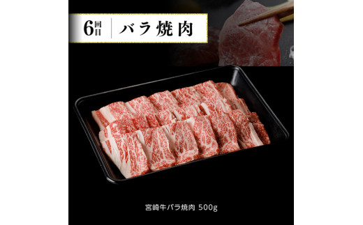 【定期便】宮崎牛12ヶ月定期便A 【 国産牛肉 九州産牛肉 肉 牛 宮崎県産 牛肉 黒毛和牛 ミヤチク牛肉 全12回 牛肉 】 