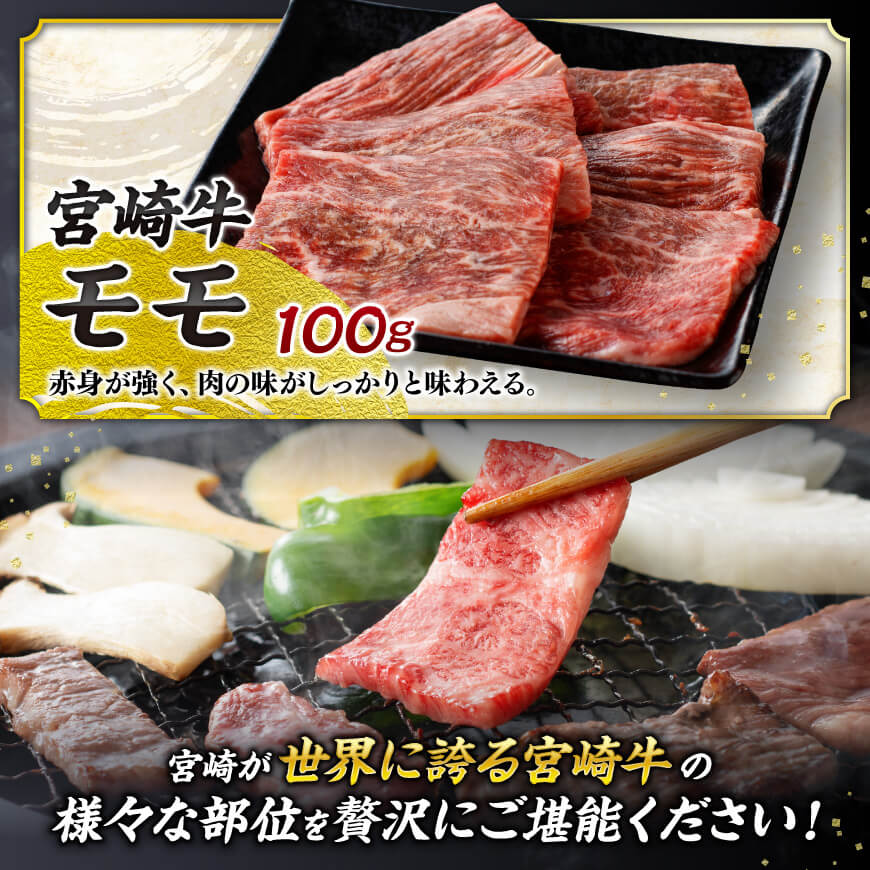 宮崎牛＆宮崎県産豚肉焼肉10種【4大会連続日本一 肉質等級等4級以上 肉 牛肉 国産 国産牛 黒毛和牛 豚肉 ぶた肉 A4 A5 4等級 5等級 ミヤチク カタロース バラ モモ ウデ ロース 焼肉 セット】