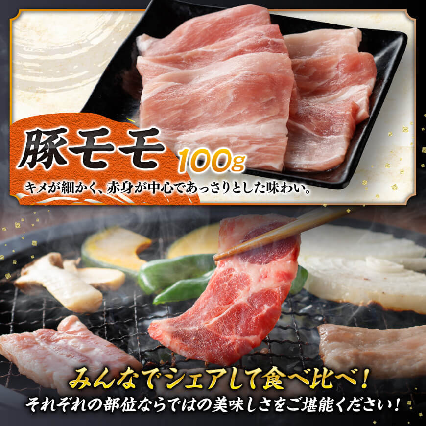 宮崎牛＆宮崎県産豚肉焼肉10種【4大会連続日本一 肉質等級等4級以上 肉 牛肉 国産 国産牛 黒毛和牛 豚肉 ぶた肉 A4 A5 4等級 5等級 ミヤチク カタロース バラ モモ ウデ ロース 焼肉 セット】