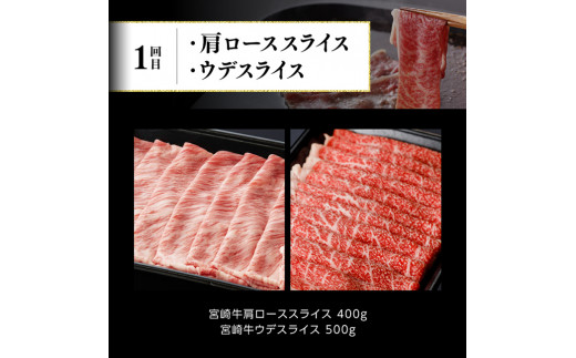 【6ヶ月定期便】 「 宮崎牛 」と「 宮崎県産豚 」 定期便Ｃ 【 4大会連続日本一 肉 牛肉 豚肉 国産 黒毛和牛 肉質等級4等級以上 5等級 ミヤチク ステーキ 焼肉 しゃぶしゃぶ 全6回 】