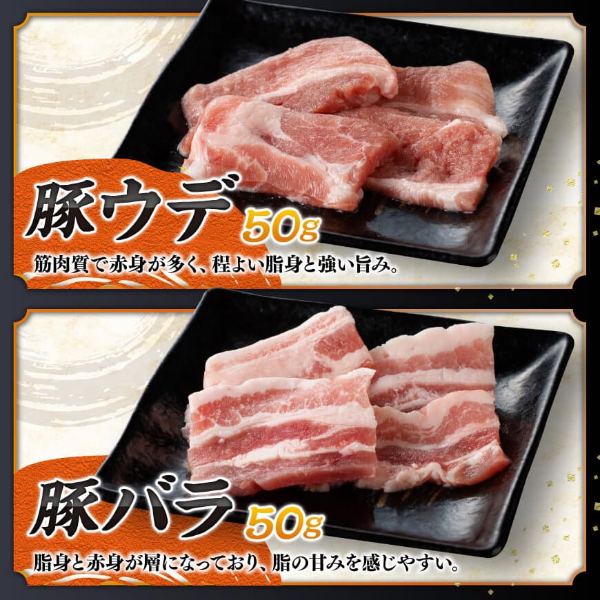 宮崎牛＆宮崎県産豚肉焼肉10種【4大会連続日本一 肉質等級等4級以上 肉 牛肉 国産 国産牛 黒毛和牛 豚肉 ぶた肉 A4 A5 4等級 5等級 ミヤチク カタロース バラ モモ ウデ ロース 焼肉 セット】