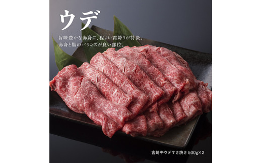 宮崎牛スライス３種セット（肩ロース・モモ・ウデ）2,800g【4大会連続日本一 肉 牛肉 国産 黒毛和牛 肉質等級4等級以上 5等級 ミヤチク しゃぶしゃぶ】