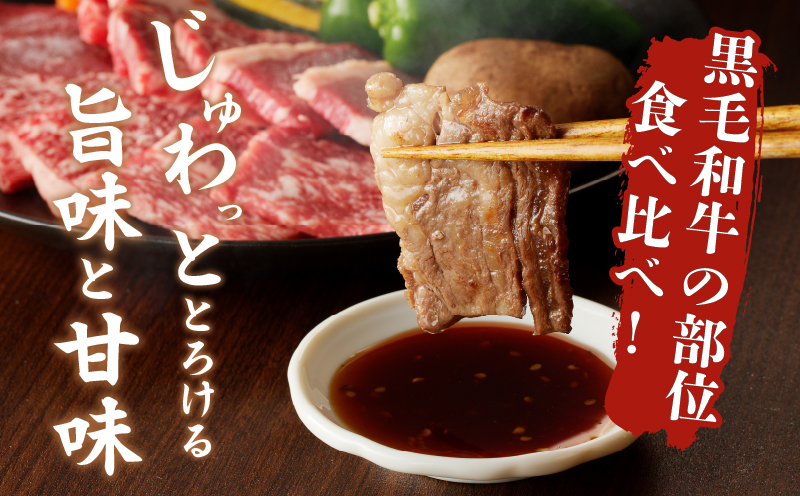 生産者応援≪訳あり≫黒毛和牛(経産牛)6種焼肉セット(合計300g)_T030-119-MP