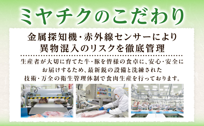 《訳あり》宮崎牛切り落とし(スライス)&粗挽きウインナー(合計1.18kg) 肉 牛 牛肉 国産_T030-224