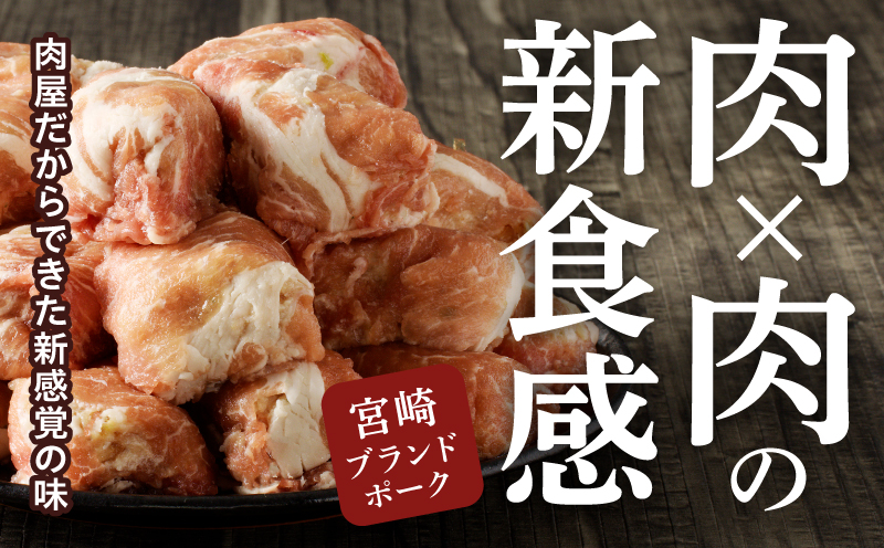 【7月末で受付終了!!】≪新食感≫肉巻き餃子(計30個) _T030-080-MP