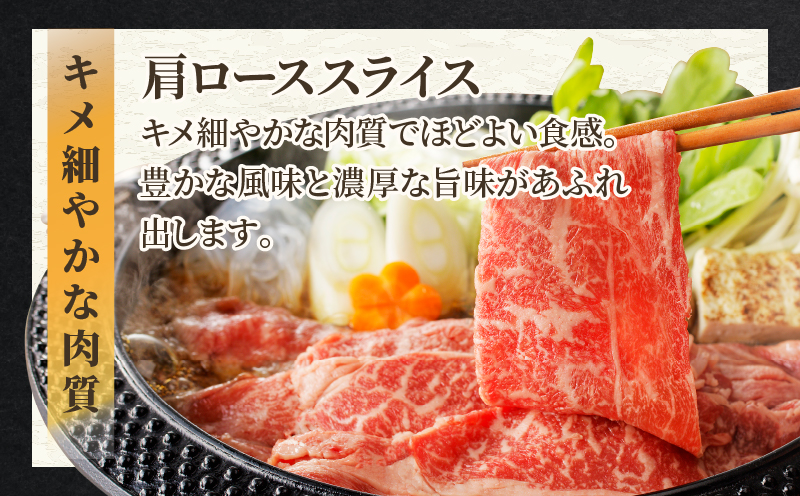 ≪訳あり≫黒毛和牛(経産牛)肩ローススライス(計1kg)_T030-123-MP